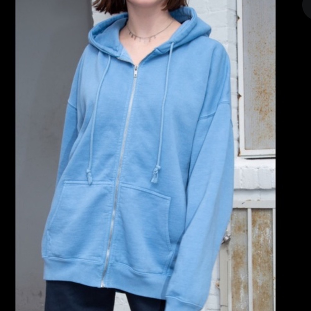 Brandy Melville Bright Blue Hoodie